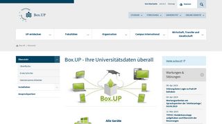 
                            1. Übersicht - Box.UP - Universität Potsdam