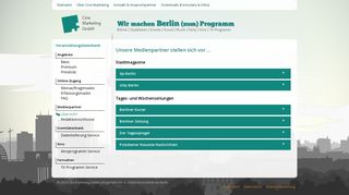 
                            5. Übersicht - Cine Marketing GmbH Berlin - Programm-Service