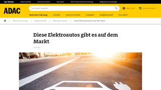 
                            13. Übersicht: Diese Elektroautos gibt es auf dem Markt | ADAC