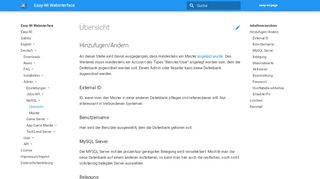 
                            3. Übersicht - Easy-Wi Webinterface