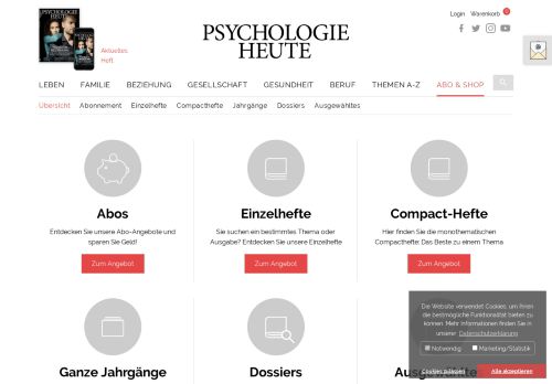 
                            5. Übersicht - Psychologie Heute