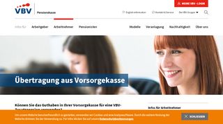 
                            12. Übertragung aus Vorsorgekasse | VBV Pensionskasse - VBV - Gruppe