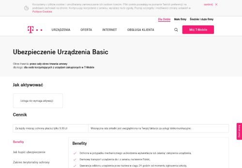 
                            1. Ubezpieczenie urządzenia - T-Mobile