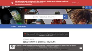 
                            11. Ubisoft Account Linking / Unlinking - Ubisoft Atendimento ao Cliente