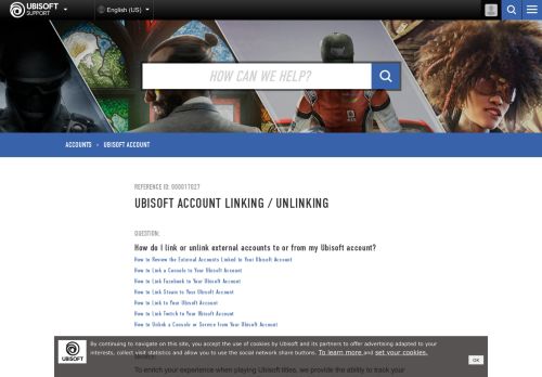 
                            9. Ubisoft Account Linking / Unlinking - Ubisoft Support
