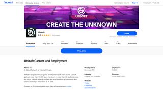 
                            13. Ubisoft Careers and Employment | Indeed.com