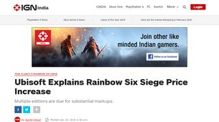 
                            11. Ubisoft Explains Rainbow Six Siege Price Increase - Tom Clancy's ...