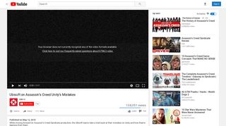 
                            11. Ubisoft on Assassin's Creed Unity's Mistakes - YouTube