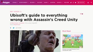 
                            13. Ubisoft's guide to everything wrong with Assassin's Creed Unity ...