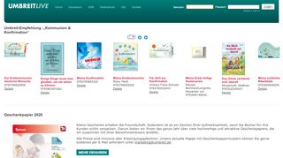 
                            1. UBITWEB 5.0 — Barsortiment Umbreit: Bücher, Hörbücher, DVDs ...