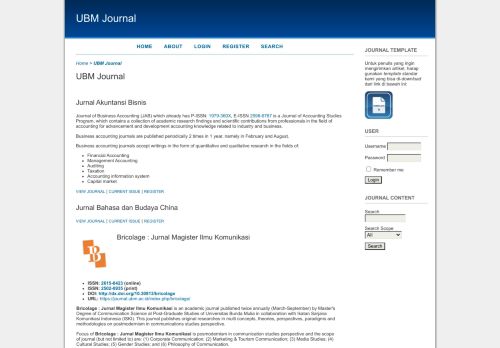 
                            7. UBM Journal