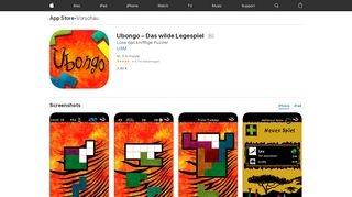 
                            2. Ubongo – Das wilde Legespiel im App Store - iTunes - Apple