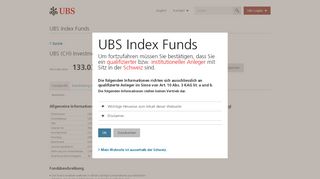 
                            11. UBS (CH) Investment Fund - Equities Global Passive W | 35650741 ...