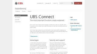 
                            3. UBS Connect | UBS Switzerland