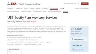 
                            8. UBS Equity Plan Advisory Services | UBS United States