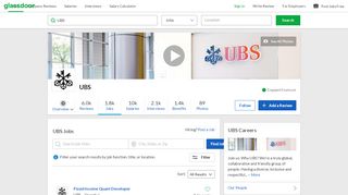 
                            4. UBS Jobs | Glassdoor