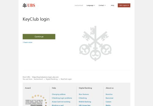 
                            1. UBS KeyClub eStore Login | UBS Schweiz