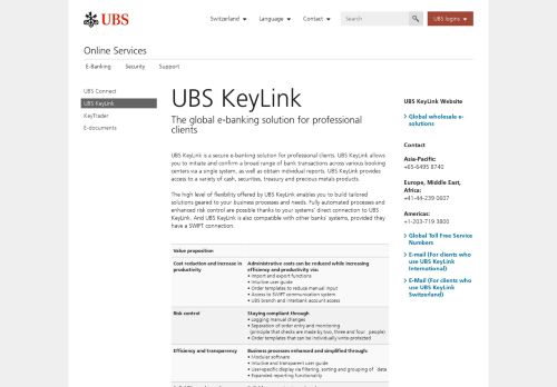 
                            5. UBS KeyLink | UBS Switzerland