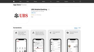 
                            9. UBS Mobile Banking on the App Store - iTunes - Apple