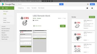 
                            7. UBS Remote Work – Apps bei Google Play