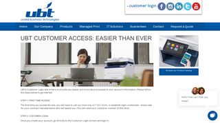 
                            5. UBT Customer Access: Easier Than Ever | United Business ...