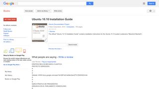 
                            11. Ubuntu 10.10 Installation Guide