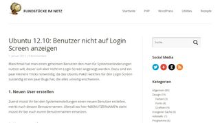 
                            5. Ubuntu 12.10: Benutzer nicht auf Login Screen anzeigen › Ubuntu ...