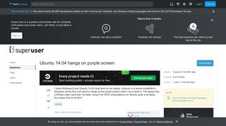 
                            9. Ubuntu 14.04 hangs on purple screen - Super User