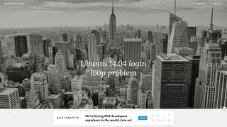 
                            2. Ubuntu 14.04 login loop problem – Gurinder Kaur