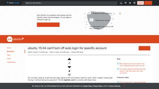 
                            8. ubuntu 15.04 can't turn off auto login for specific account - Ask ...