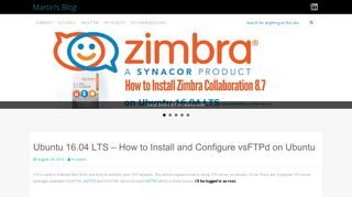 
                            13. Ubuntu 16.04 LTS – How to Install and Configure vsFTPd on Ubuntu ...