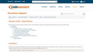 
                            12. Ubuntu 16.04 - Xenial Xerus | CrossOver Support | CodeWeavers