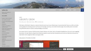 
                            8. Ubuntu 18.04 | kofler.info