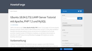 
                            9. Ubuntu 18.04 (LTS) LAMP-Server Tutorial mit Apache, PHP 7.2 und ...