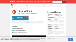 
                            6. Ubuntu (32 Bit) Download – kostenlos – CHIP