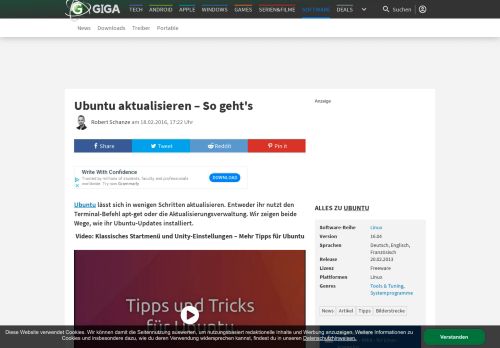 
                            7. Ubuntu aktualisieren – So geht's – GIGA