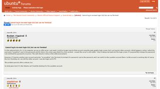
                            6. [ubuntu] Cannot log in via main login GUI, but can via Terminal ...