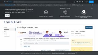 
                            5. ubuntu - Can't login to Root User - Unix & Linux Stack Exchange