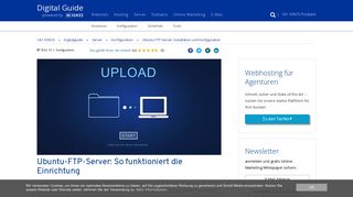 
                            11. Ubuntu FTP-Server: Installation und Konfiguration - 1&1 IONOS