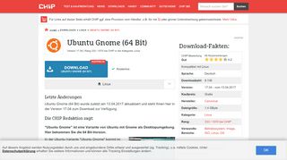 
                            4. Ubuntu Gnome (64 Bit) - Download - CHIP