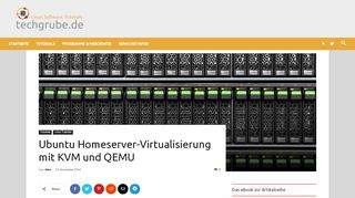 
                            5. Ubuntu Homeserver-Virtualisierung mit KVM und QEMU - techgrube ...