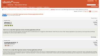 
                            13. [ubuntu] How to run a script after login (new version of startup ...