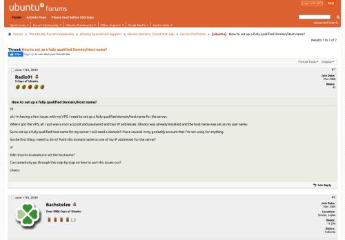 
                            7. [ubuntu] How to set up a fully qualified Domain/Host name ...