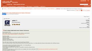 
                            13. [ubuntu] how to setup citadel email server? ubuntu 10.04 server ...