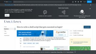 
                            1. ubuntu - How to write a shell script that gets executed on login ...