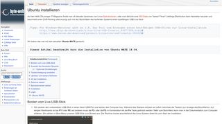 
                            11. Ubuntu installieren – Byte-Welt Wiki