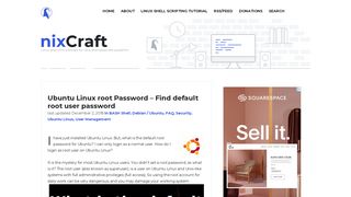 
                            3. Ubuntu Linux root Password - Find default root user password - nixCraft