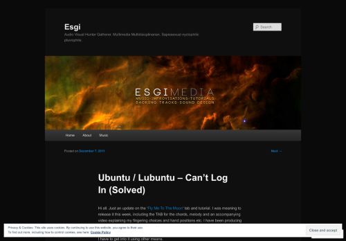 
                            3. Ubuntu / Lubuntu – Can't Log In (Solved) | Esgi