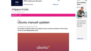 
                            13. Ubuntu manuell updaten - Heise