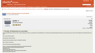 
                            10. [ubuntu] Pure-ftpd - 530 Athentication error access denied ...